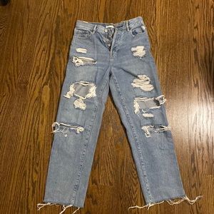 PacSun boyfriend ripped jeans